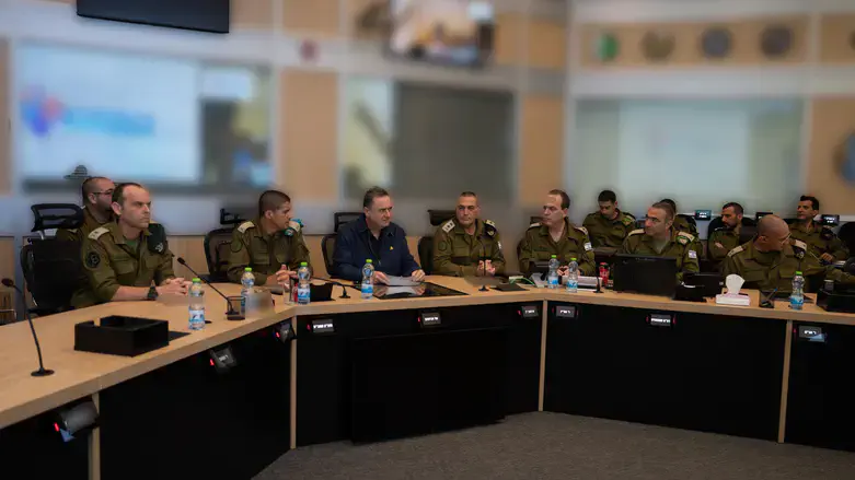 Israel Katz in a situation assessment